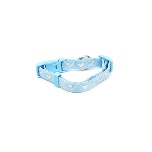 Zgarda Reglabila pentru Caini Zolux Puppy 15 mm Albastra